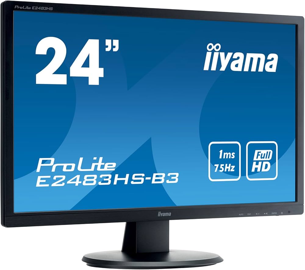 Amazon.co.jp: iiyama モニター ディスプレイ E2483HS-B3(24インチ