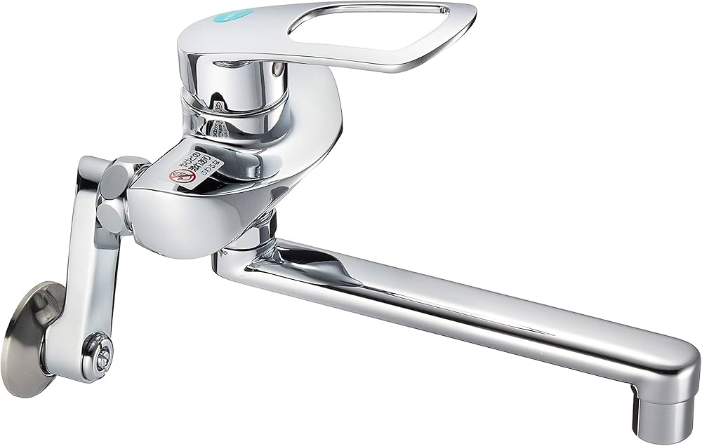 Amazon | SANEI(サンエイ) キッチン用 シングル混合栓 オールメッキ