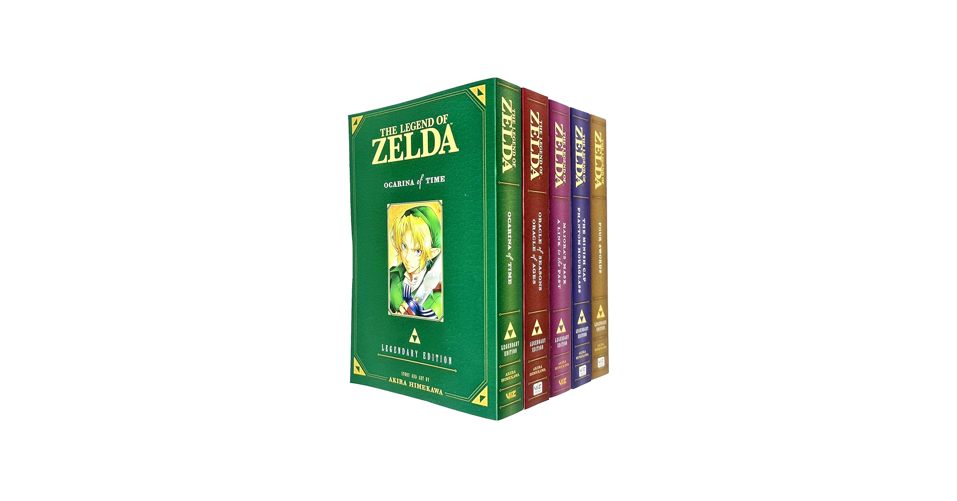 The Legend of Zelda Legendary Edition Collection 5 Books Set