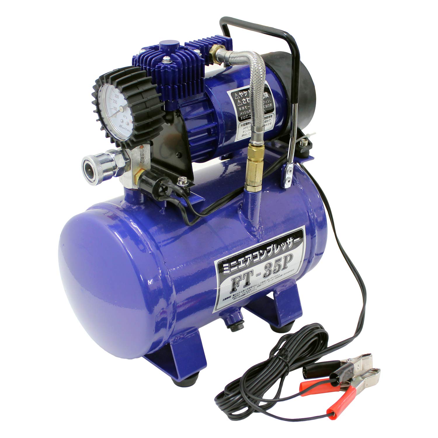 Amazon | メルテック(meltec) ミニエアーコンプレッサー 小型|軽量