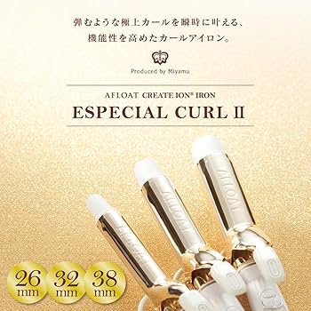 Amazon | クレイツイオン カールヘアーアイロン 32mm 海外兼用