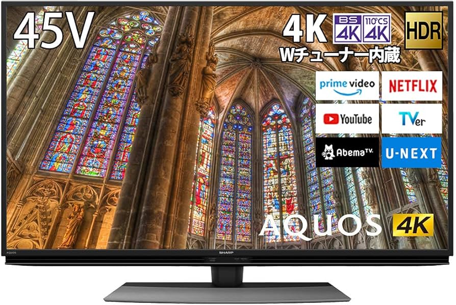 Amazon.co.jp: シャープ 4K チューナー内蔵 液晶 テレビ Android TV
