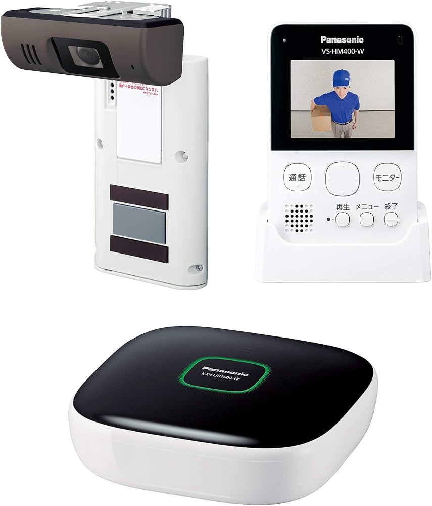 Amazon.co.jp: パナソニック モニター付きドアカメラキット VS-HC400K