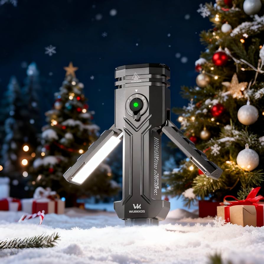 Amazon.com: Wurkkos HD02 Flat LED Flashlight, Magnetic Deformation