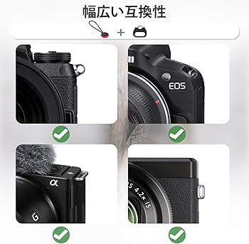 Amazon | [VOVMOEYA] ハンドストラップ、カメラストラップ Fujifilm