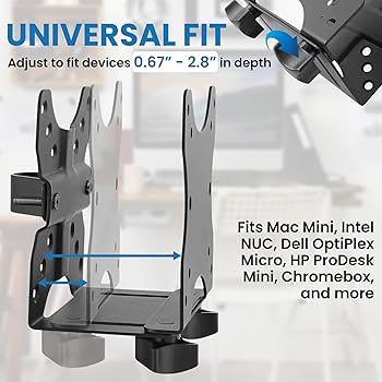 Amazon.co.jp: Mount-It!調節可能なシンクライアントミニPCマウント