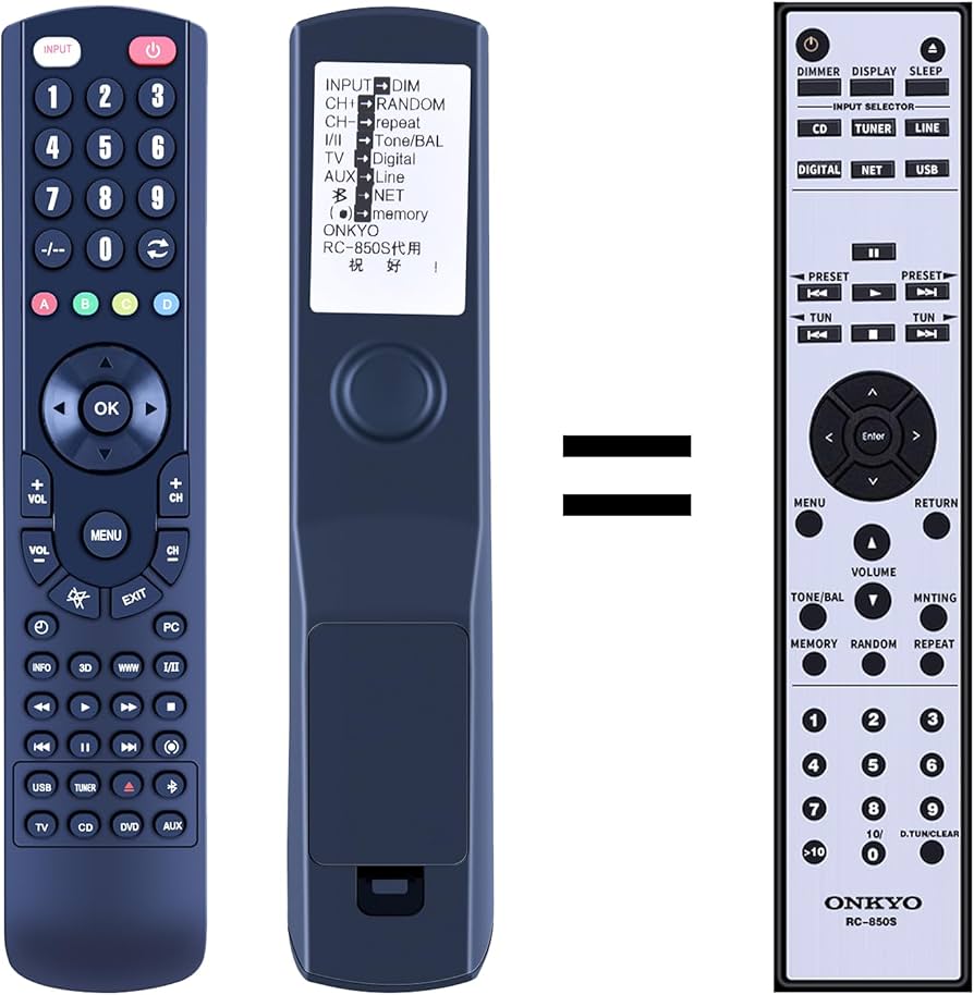 Amazon | ネットワークCDレシーバー RC-850Sリモコン for オンキヨー