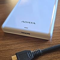 Amazon | 【エイデータ】 外付けハードドライブ 1TB HV320S ホワイト