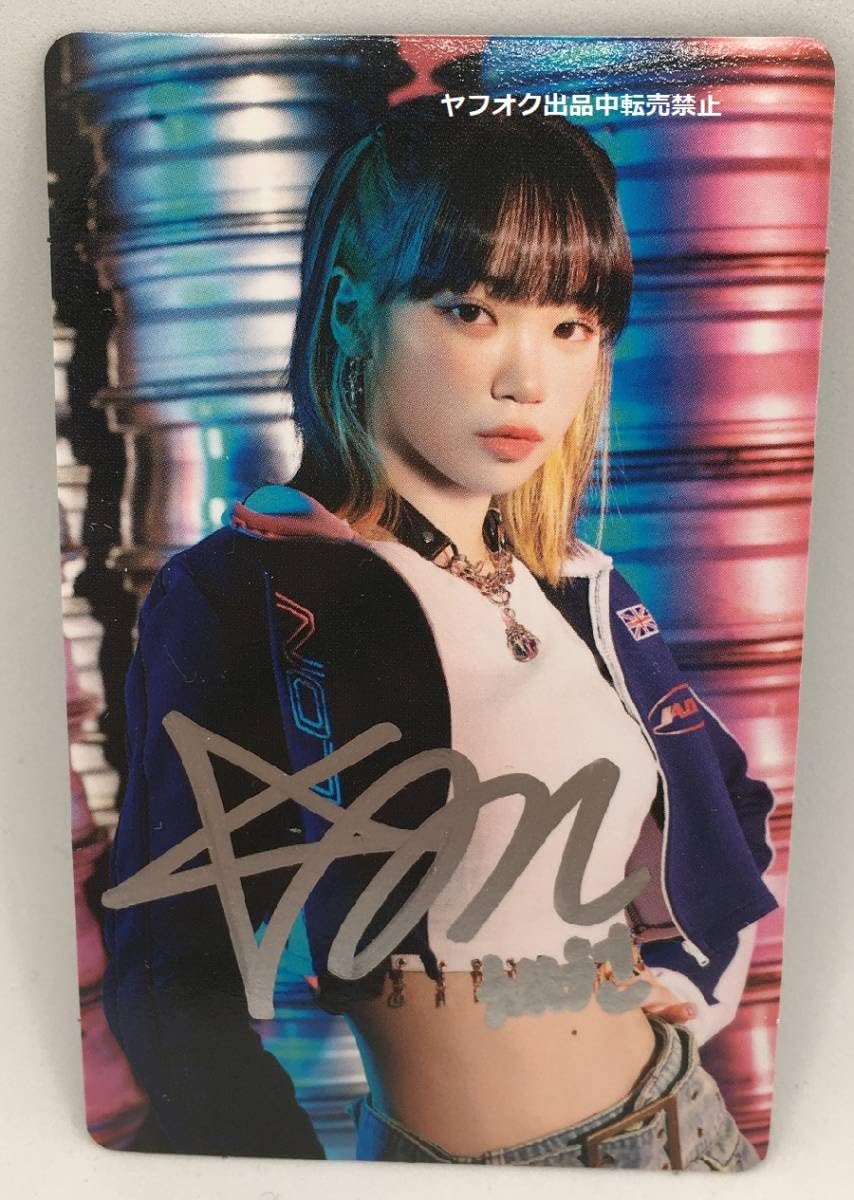 LESSERAFIM SPAGHETTIユニバ 直筆サインチェウォン チェウォン 直筆