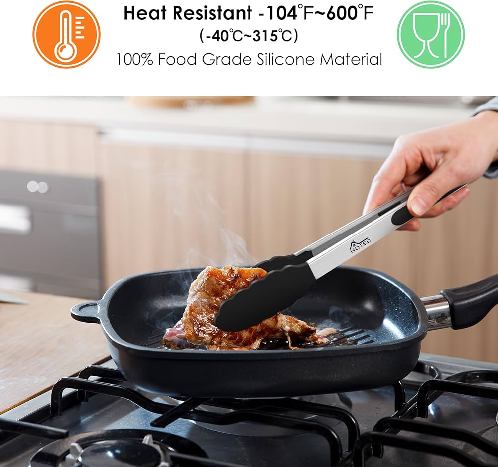 Amazon.co.jp: Hotecトング ステンレス キッチントング シリコン