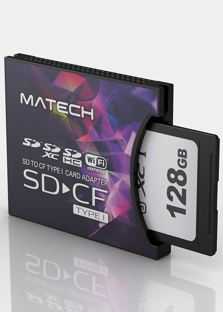 Amazon | MATECH CFカード アダプタ SDカード から コンパクト