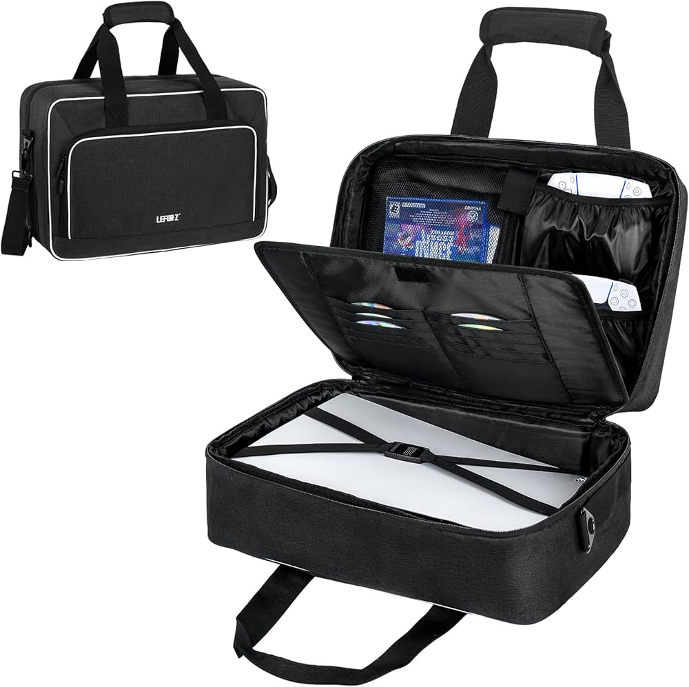 Amazon.com: LEFOR·Z Carrying Case Compatible with PS5/PS5 Pro/PS4