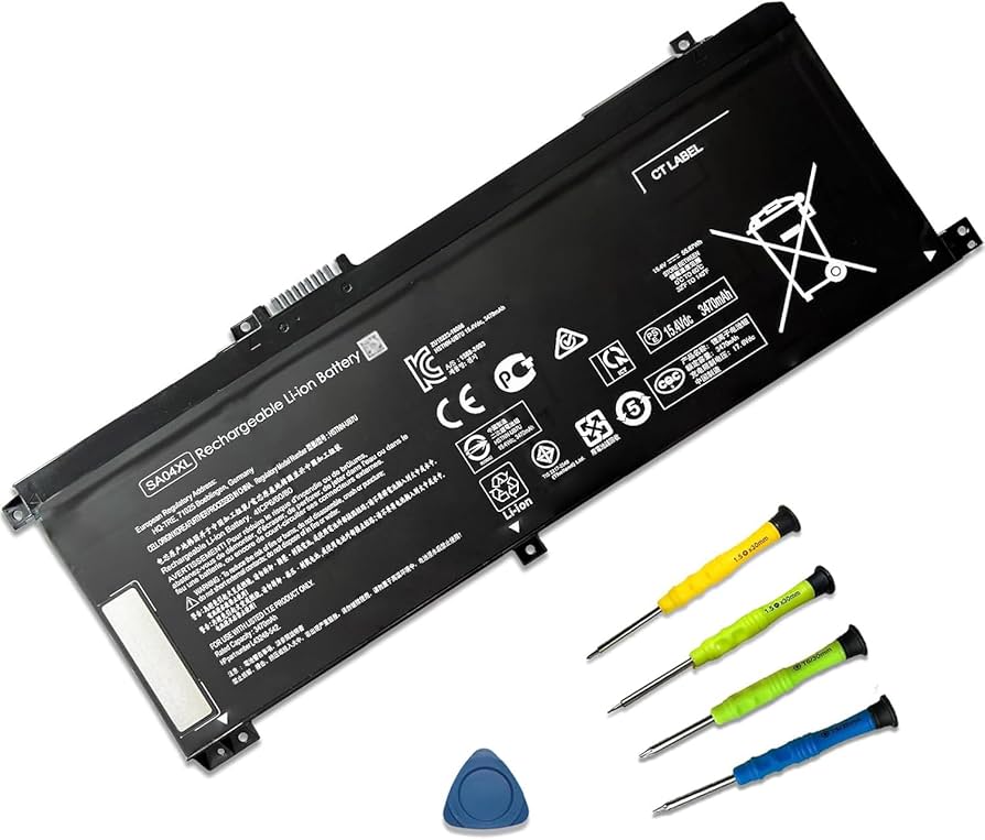 Amazon.com: SA04XL L43267-005 Laptop Battery Replacement for HP