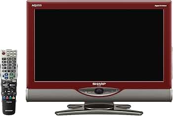 Amazon | SHARP 20V型 ハイビジョン 液晶テレビ レッド AQUOS LC-20DE7