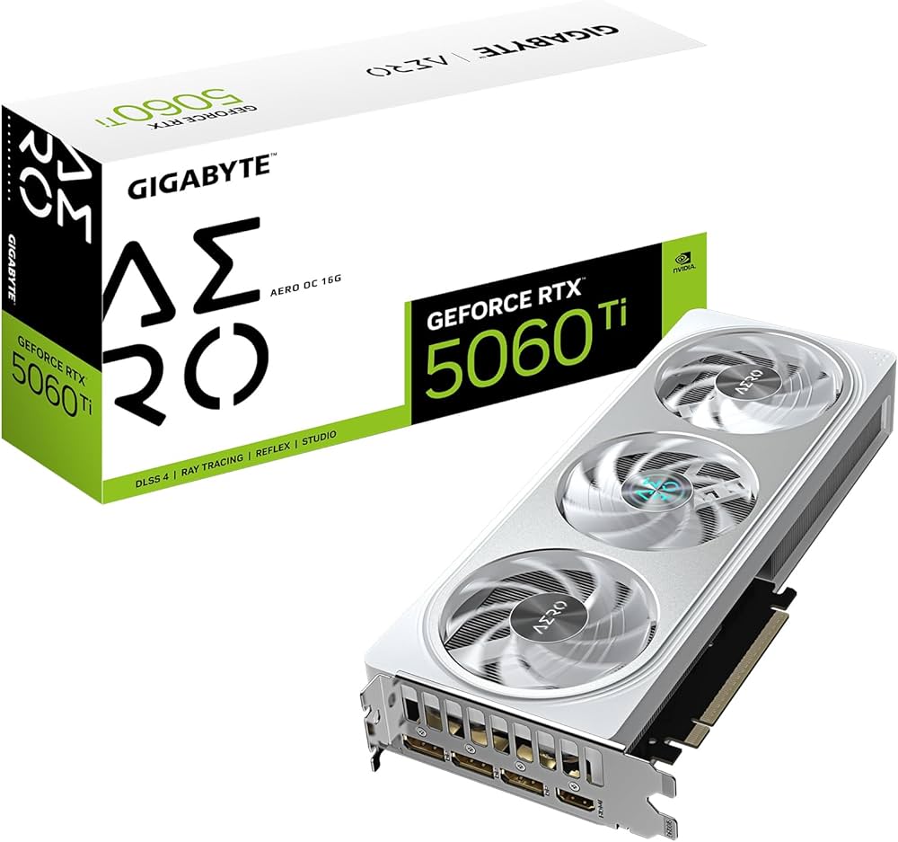 Amazon | GIGABYTE GeForce RTX 5060 Ti AERO OC 16Gグラフィック