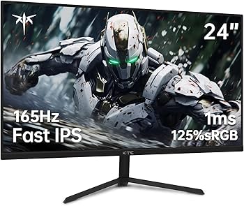 Amazon.co.jp: KTC 24 inch Monitor, Fast IPS 1080p 144Hz 165Hz 1ms