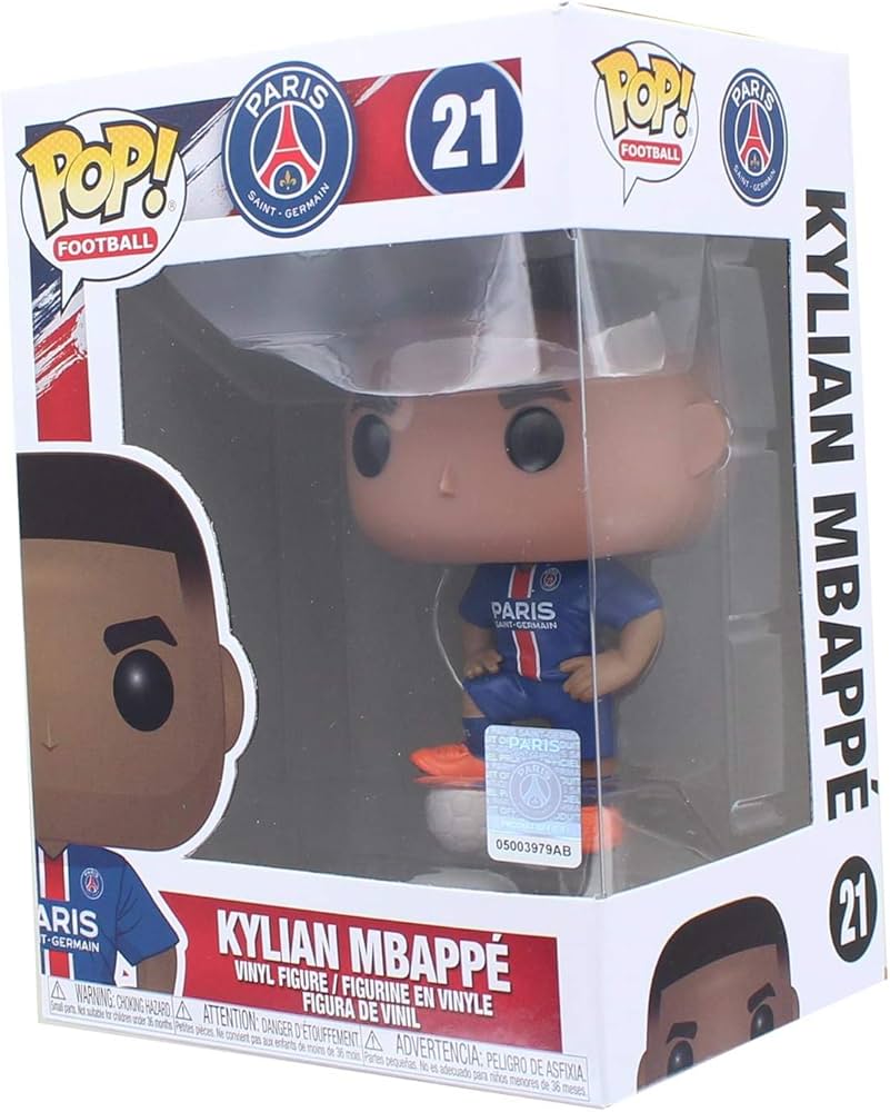 Amazon.com: Funko POP! Football: Kylian Mbappe (PSG) : Toys & Games