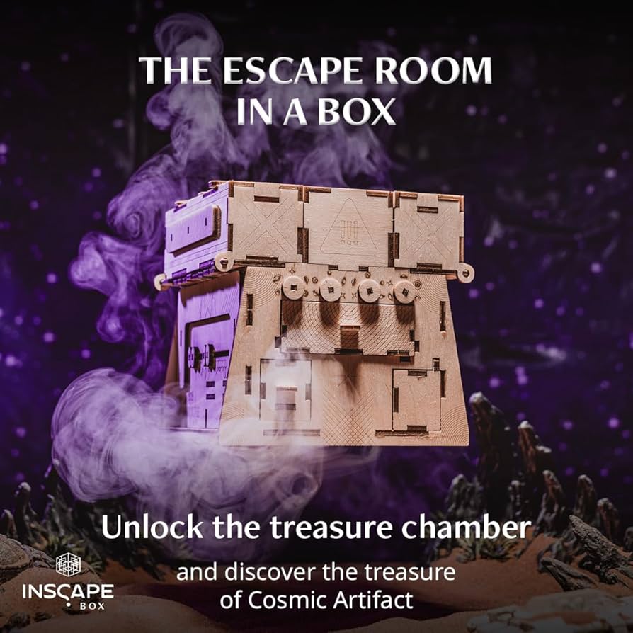 Amazon.com: INSCAPE Cosmic Artifact Puzzle Box - Cluebox - Hard