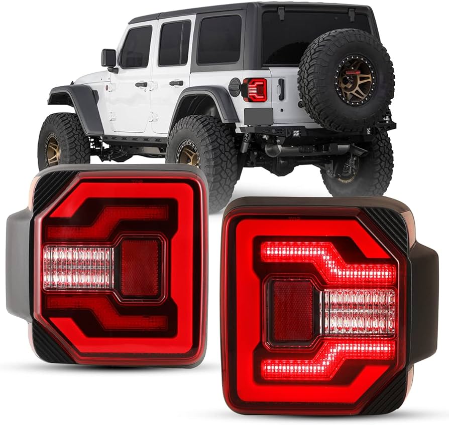 Amazon | Nixon オフロードテールライト ジープ ラングラー JL JLU