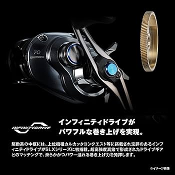 Amazon | シマノ(SHIMANO) ベイトリール 24 SLX 70HG(右) | シマノ