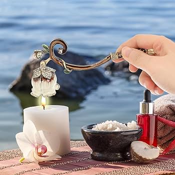 Amazon.co.jp: キャンドルスナッファー 1個 アンティークキャンドル