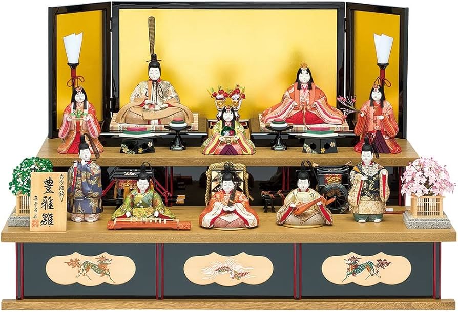 Amazon | 【真多呂人形】 雛人形 ひな人形 お雛様 雛祭り 桃の節句