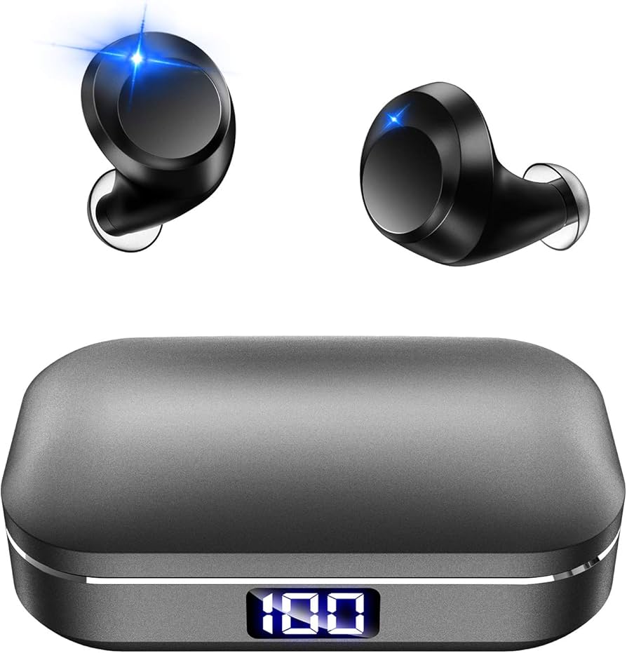 Amazon.co.jp: 【 Bluetooth5.0 LEDディスプレイ】 Bluetooth イヤホン