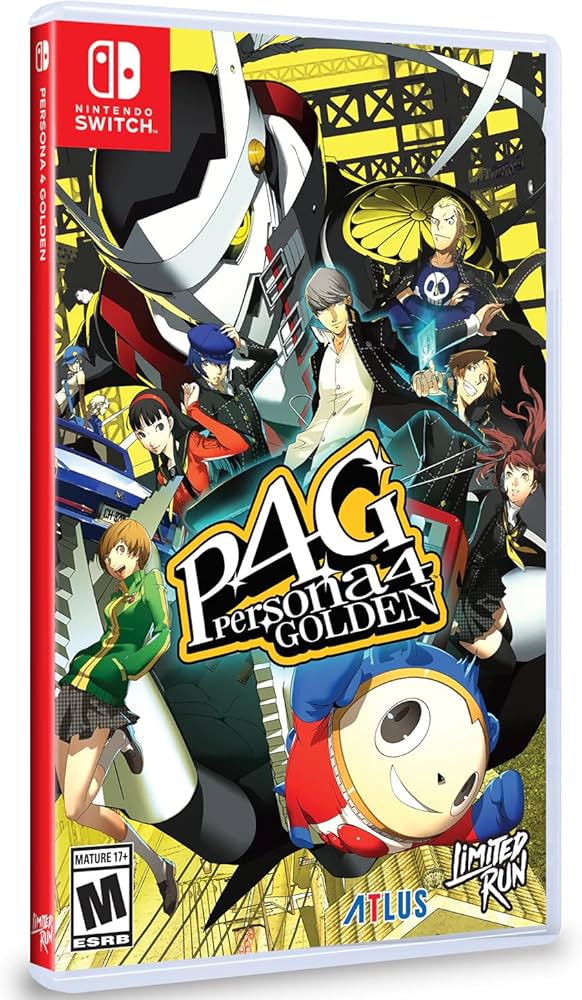 Amazon.com: Persona 4 Golden (Limited Run #214) for Nintendo