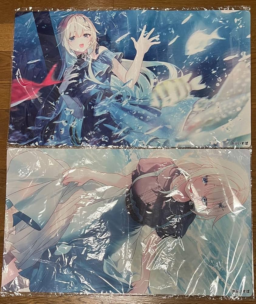 遠坂あさぎ スリーブ プレイマット ぶいすぽっ！ 藍沢エマ W8