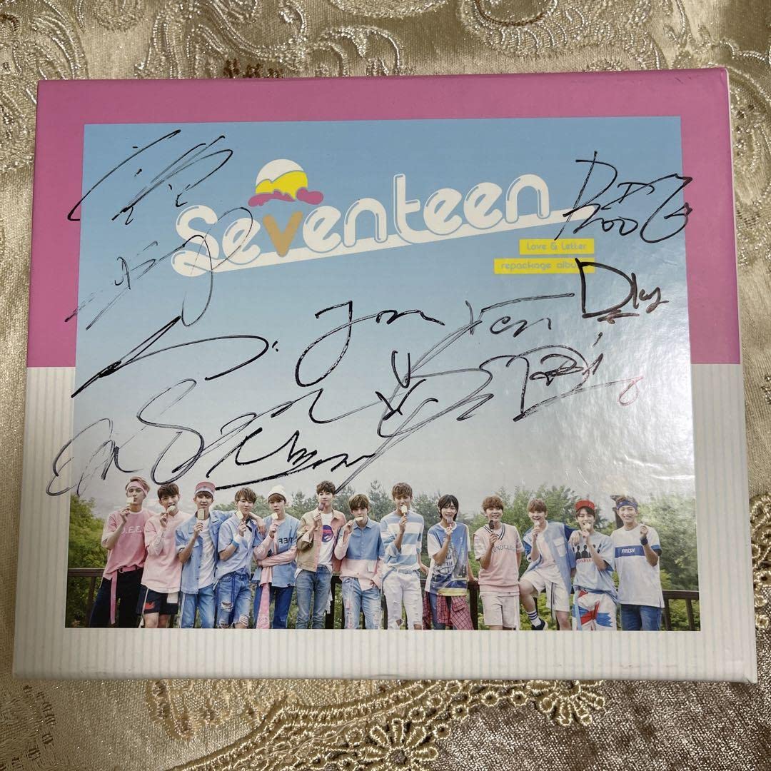Amazon.co.jp: ?SEVENTEEN サインCD アルバム love&letter : おもちゃ