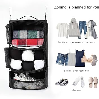 Amazon｜TABITORA(タビトラ) 収納ボックス 吊り下げ インナーバッグ