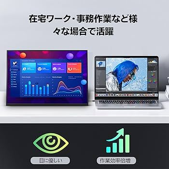 Amazon.co.jp: LivElect モバイルモニター 18.5インチ 1920*1080