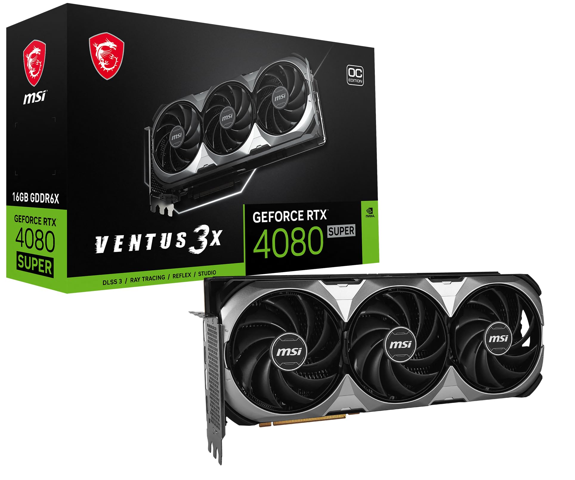 Amazon | MSI Gaming RTX 4080 Super 16G Ventus 3X OC グラフィック
