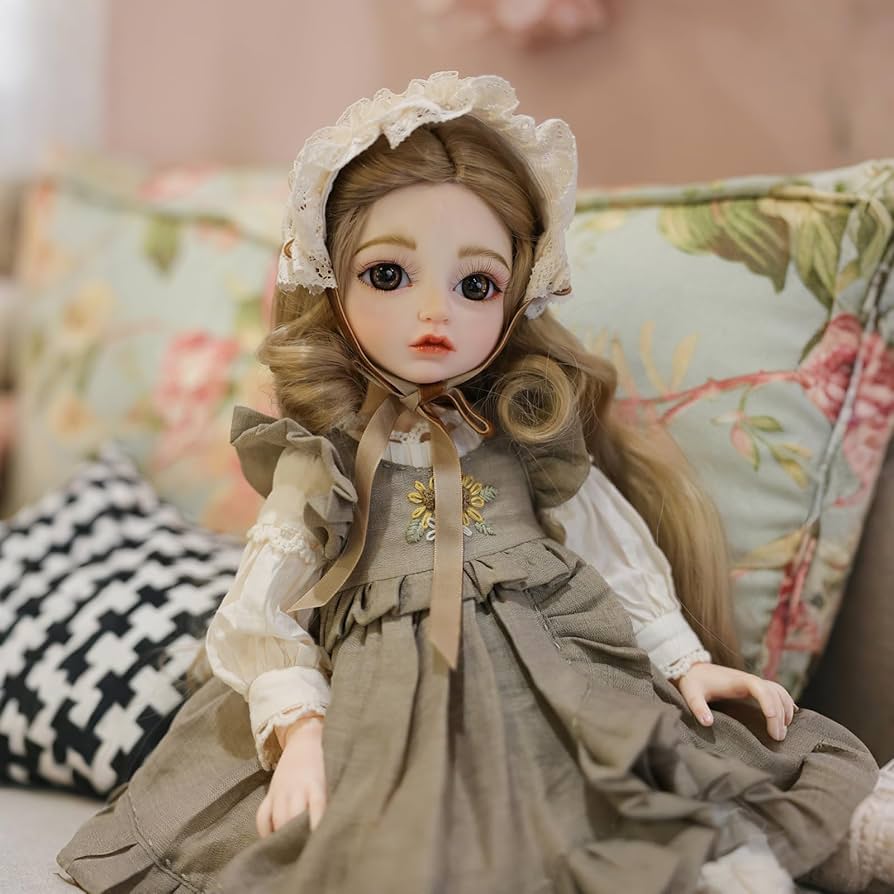 Amazon | Cloveray 1/4 可愛い ビニール BJDドール 45cm 球体関節人形