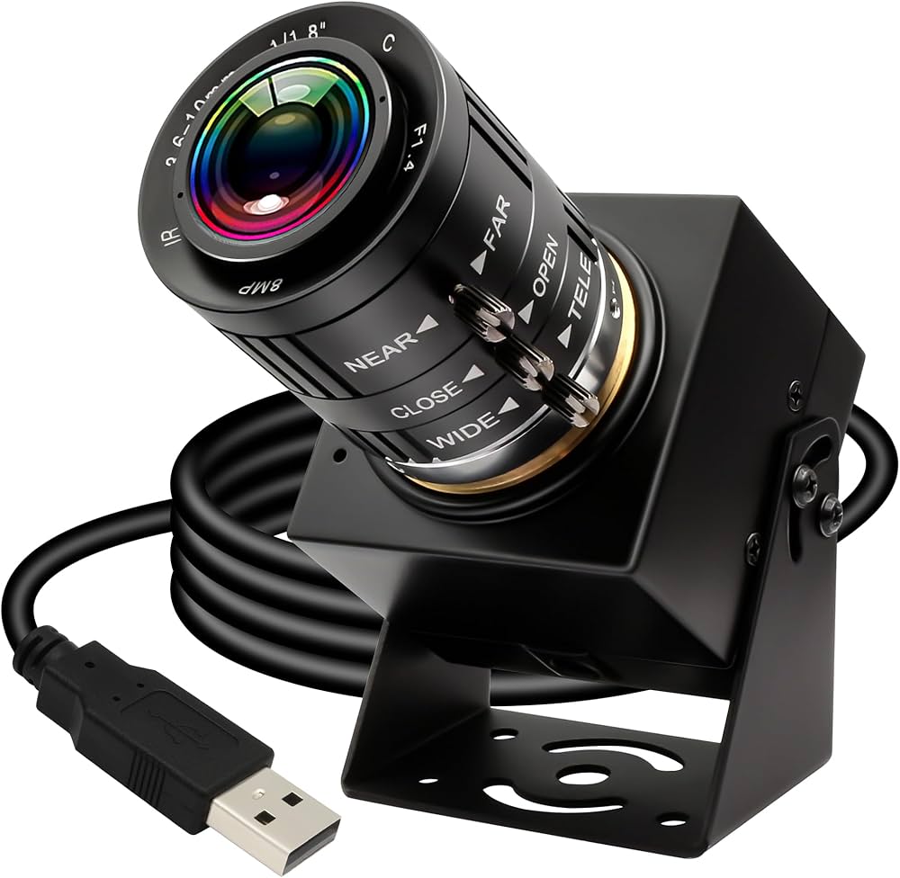 Amazon.co.jp: ELP 1080P 120fps マニュアルズームウェブカメラ1200万