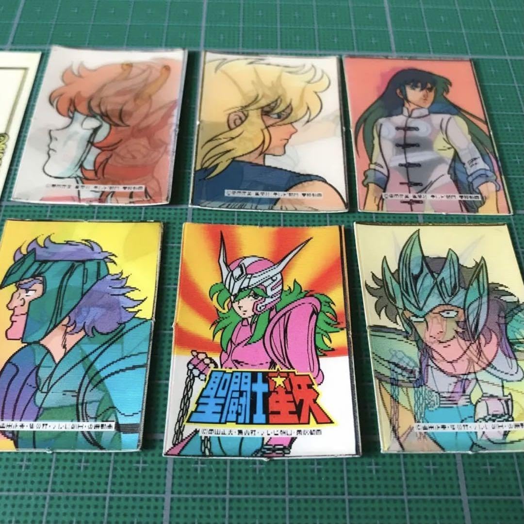 Amazon.co.jp: 聖闘士星矢 不二家 シール ステッカー レンチキュラー