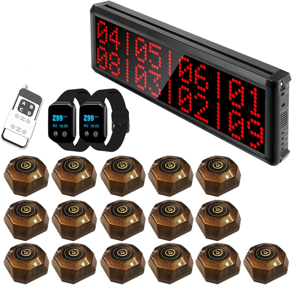 Amazon | FLYDOG 呼び出しベル 飲食店 ワイヤレス 呼び鈴 呼び出し