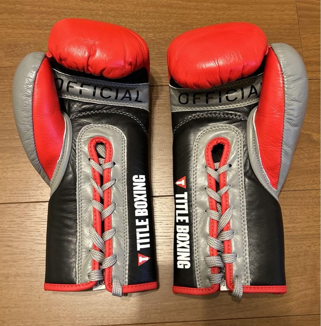 新品未使用】TITLE(タイトル)プロ ファイトグローブ 赤 【公式通販】