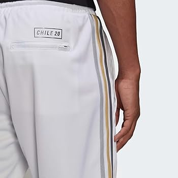 Amazon.com: adidas Chile 20 Men's Track Pants, White Small
