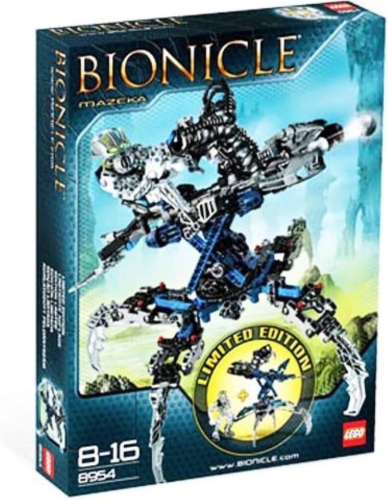 Amazon.com: Lego Bionicle Mazeka Limited Edition Vehicle Set 8954