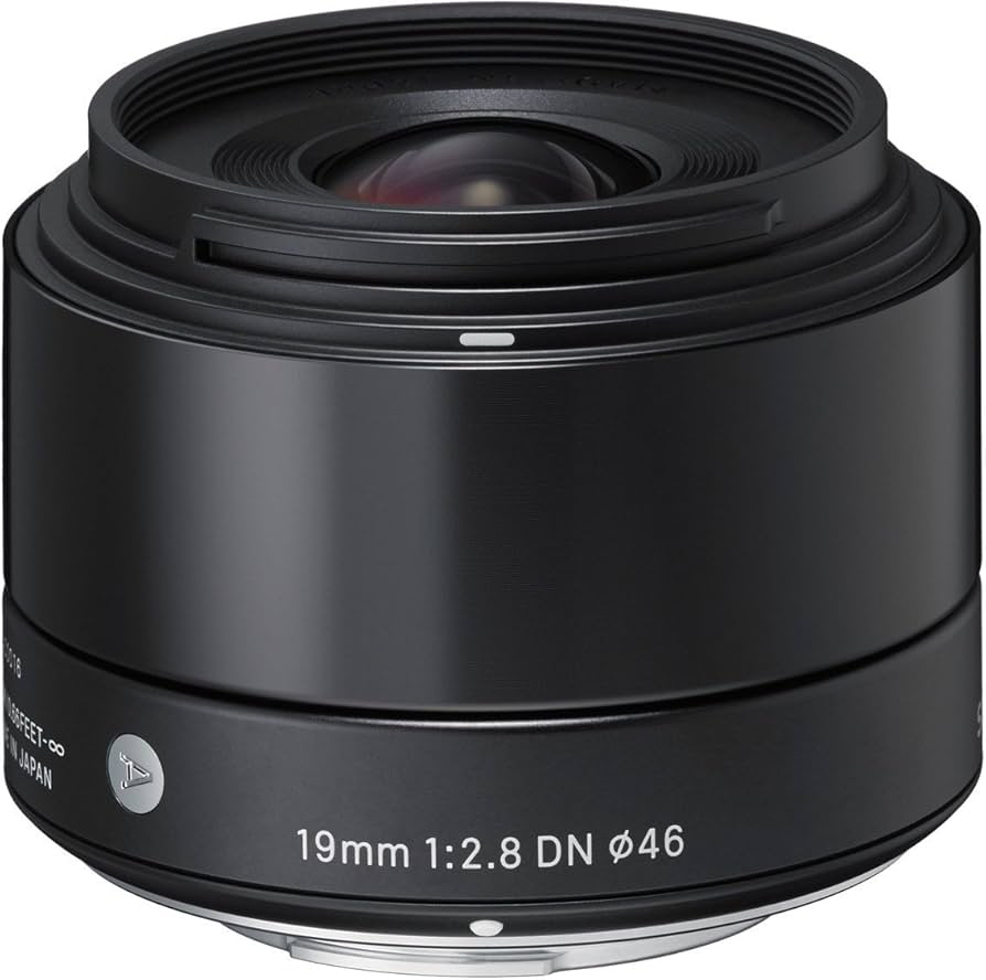 Amazon.com : Sigma 19mm F2.8 EX DN Art (Black) for Micro 4/3