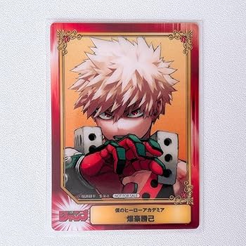 Amazon.co.jp: ジャンプ フェア SCF クリアカード 爆豪勝己 アニメイト