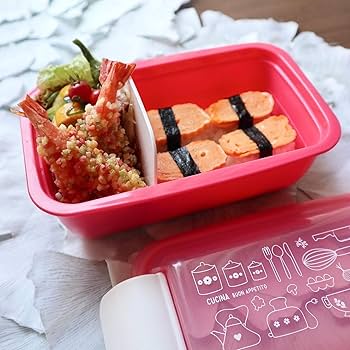 Amazon.co.jp: 小森樹脂 弁当箱 クチーナ セパレートランチボックス