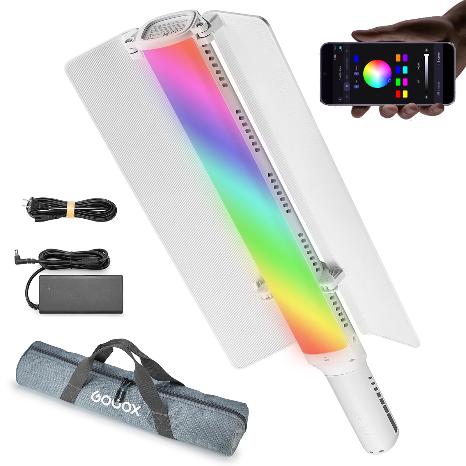 Amazon.com : GODOX LC1000R Handheld RGB Light Stick 100W LED Video