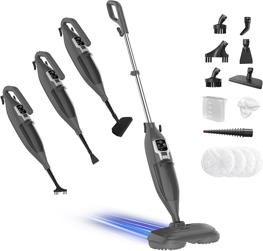 Amazon.co.jp: Torder スチームクリーナー 高温スチームモップ