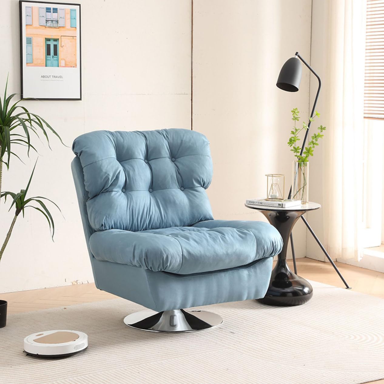 Amazon｜[VANDROUP] 座椅子 高座椅子 回転 一人掛け ソファ