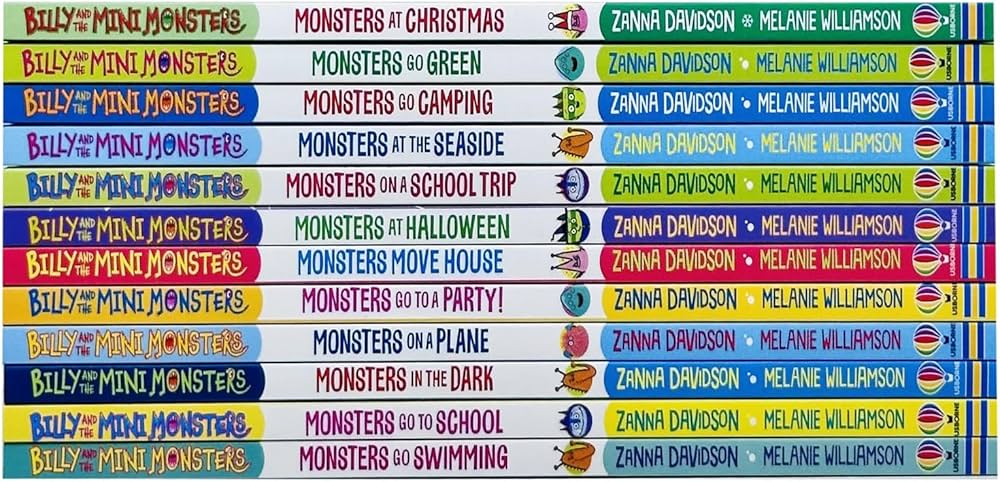 Billy and the Mini Monsters Series 1 - 12 Collection Set by Zanna