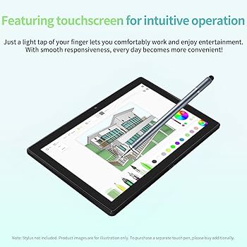 Amazon.com : BINTEC 10.1-inch 2-in-1 Laptop/Tablet Computer, Thin