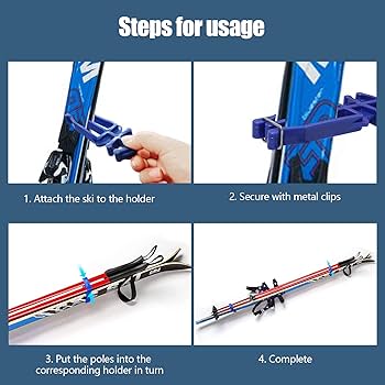 Amazon.co.jp: クロスカントリー スキー&ポールホルダー 2組