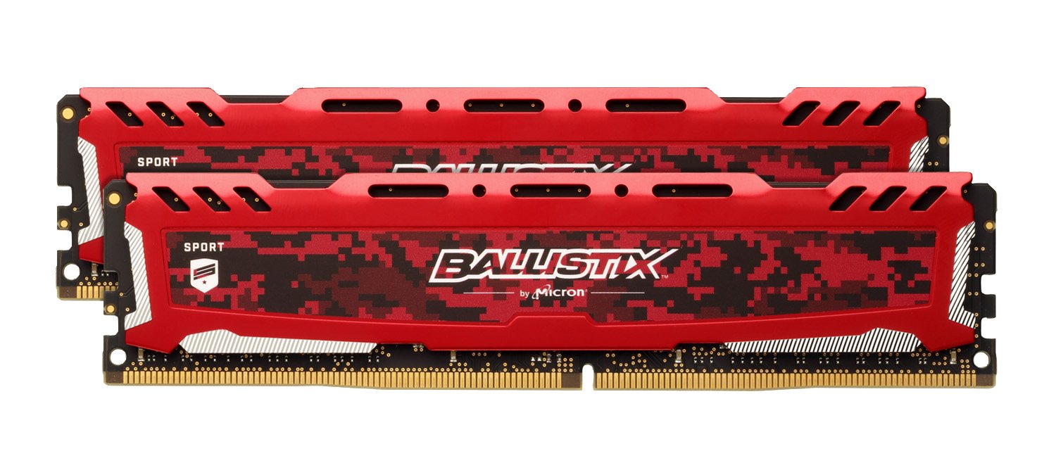 Amazon | Ballistix Sport LT 32GBキット（16GBx2）DDR4 2666 MT/s